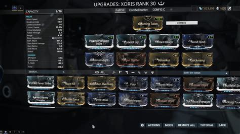 Xoris; Condition Overload build .
